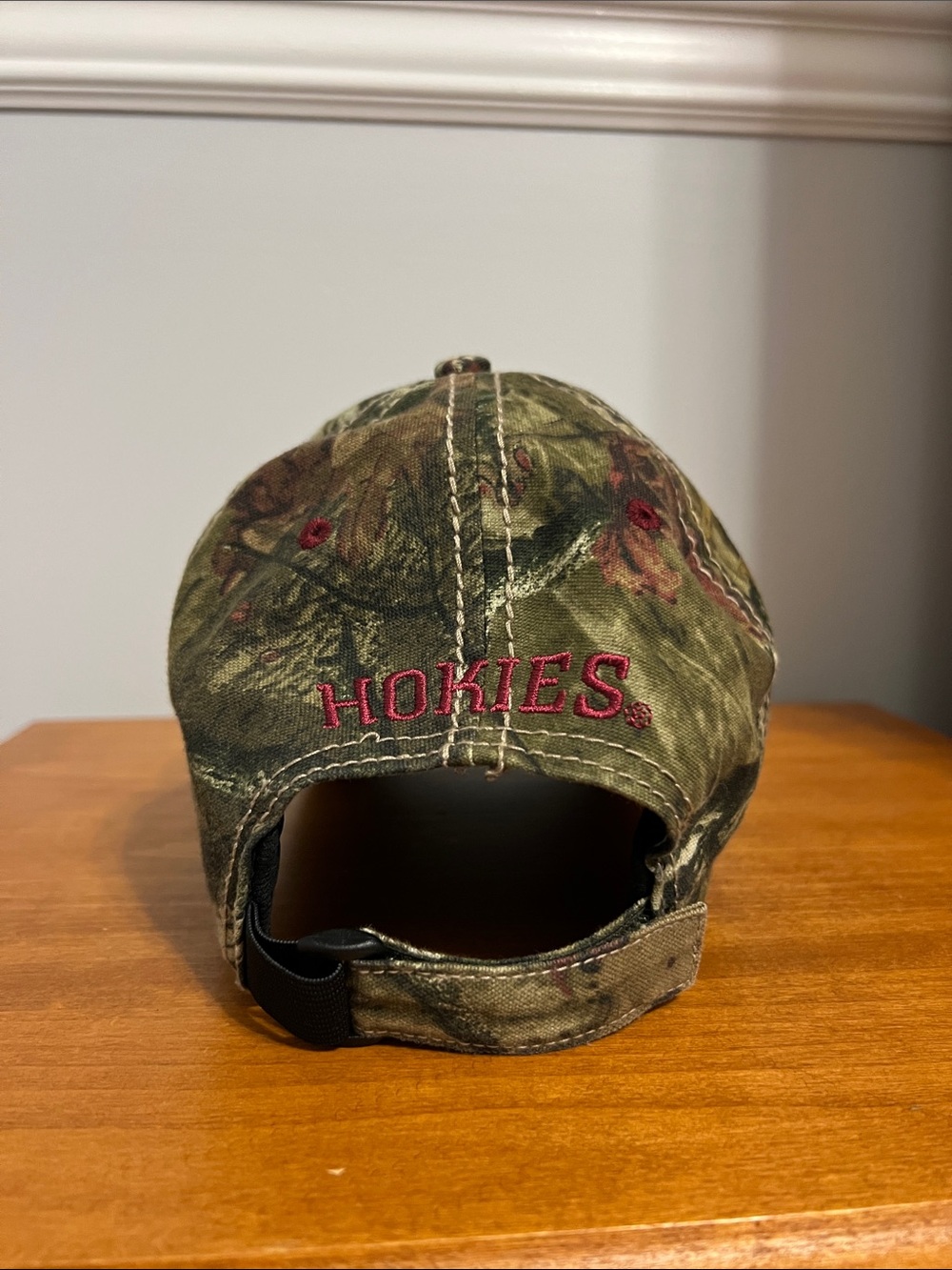Virginia Tech Camo Baseball Cap - Picture 4 of 6